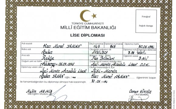 High school diploma - Icel