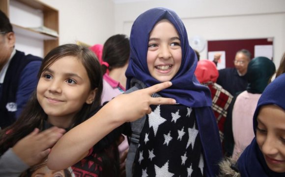 Many Turkish students joined