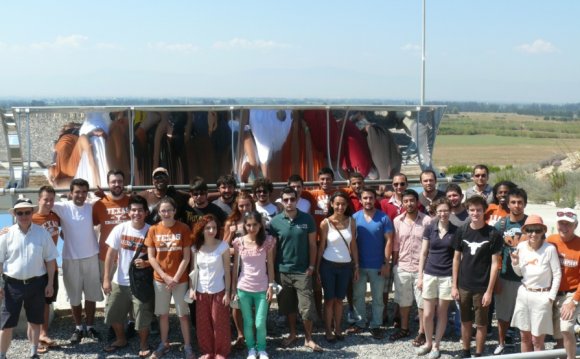 A group of students from METU