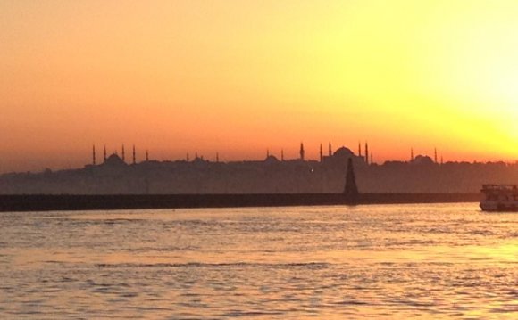 Basilica Cistern Sunset over