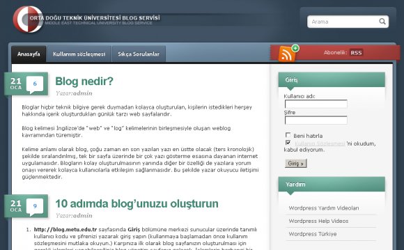 Your METU mail) and voila