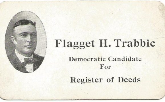 Trabbic s campaign card, from