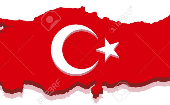 Turkish: Turkey Map with