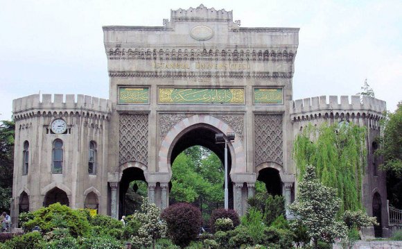 Entrance gate of Istanbul