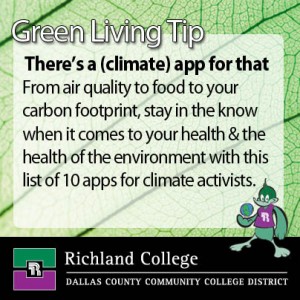Green living tip-apps