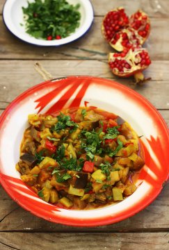 Turkish summertime Vegetable Stew Recipe by Olga Irez