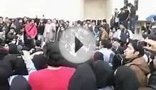 Protest outside Tehran University of Medical Sciences