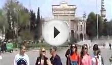 Romanian friends in front of the University of Istanbul